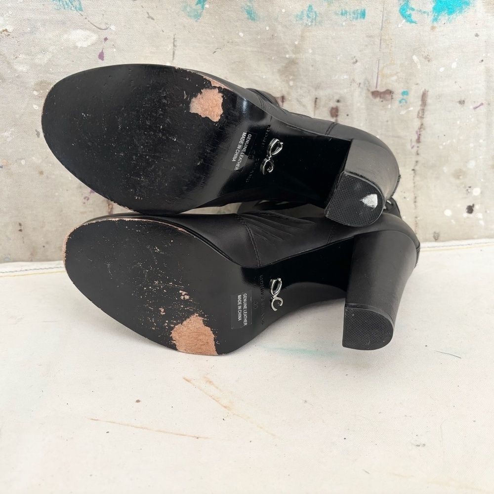 Monika Chiang Patton Moto Ankle Booties - Picture 7 of 8